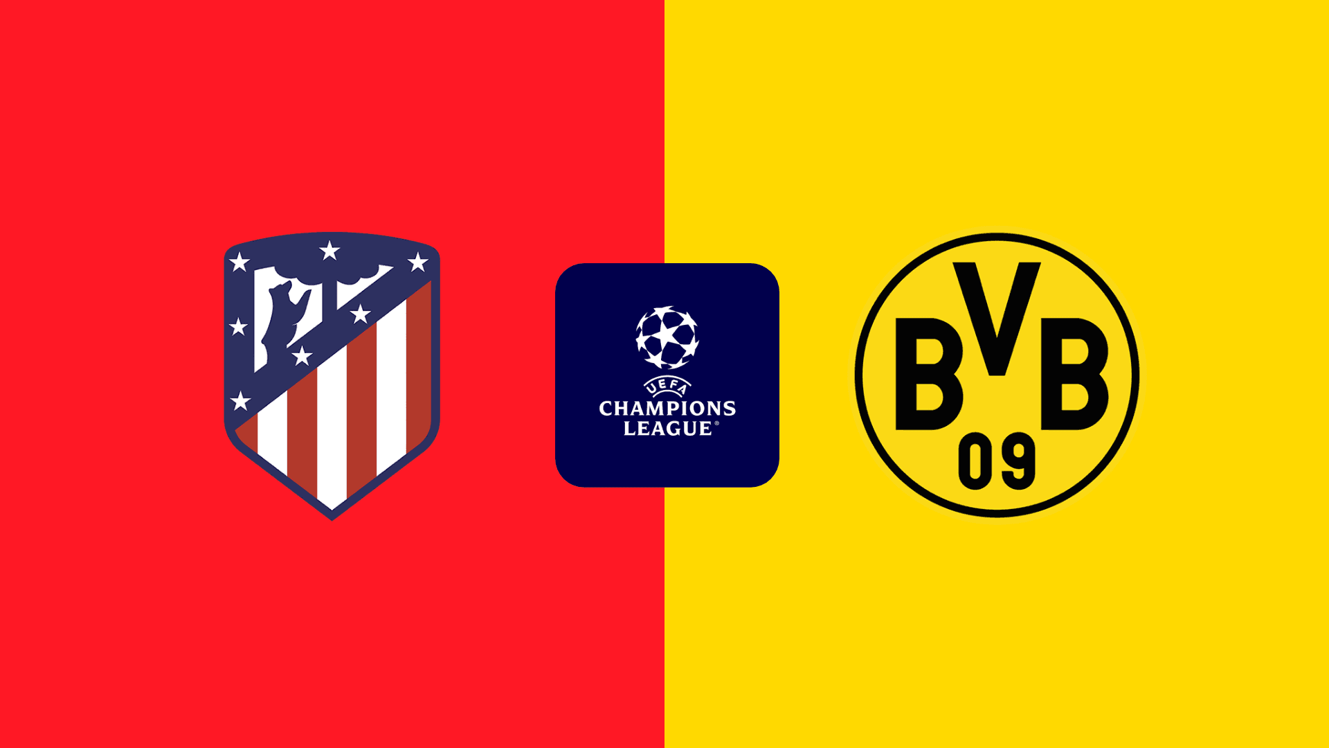 UEFA Champions League – Atletico Madrid vs Dortmund (10 April, 21:00)